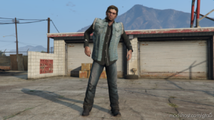 GTA 5 Player Mod: Trevor Biker V2.5 (Image #2)