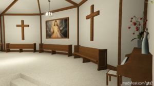 GTA 5 Map Mod: SP & Fivem Church Interior (Image #5)