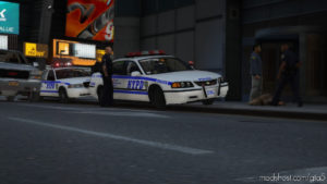 GTA 5 Vehicle Mod: 2003 Nypd Chevrolet Impala Add-On / Fivem (Image #3)