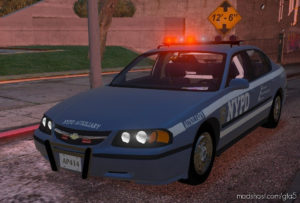 GTA 5 Vehicle Mod: 2003 Nypd Chevrolet Impala Add-On / Fivem (Image #7)