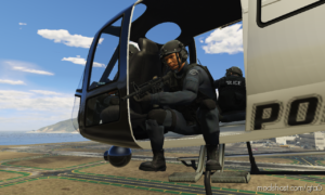 GTA 5 Mod: RDE Female Swat (Image #2)