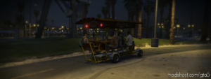 GTA 5 Vehicle Mod: Pedal Beer BUS V0.3 (Image #4)