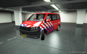 Volkswagen T6 Brandweer Ovd for Grand Theft Auto V