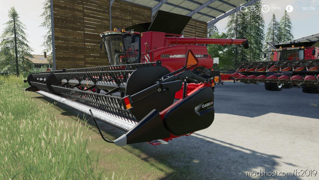 Draper 45Ft Terra Flex Header By Stevie for Farming Simulator 2019