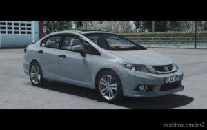 ETS2 Car Mod: Honda Civic Fb7 1.35 (Image #4)