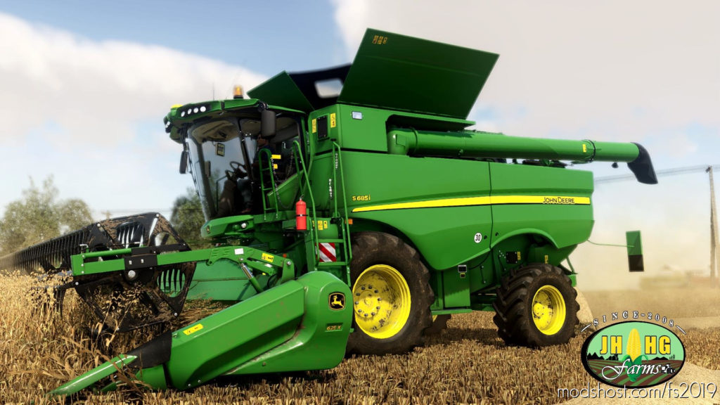 John Deere S600I Series European Official V1.1 for Farming Simulator 2019