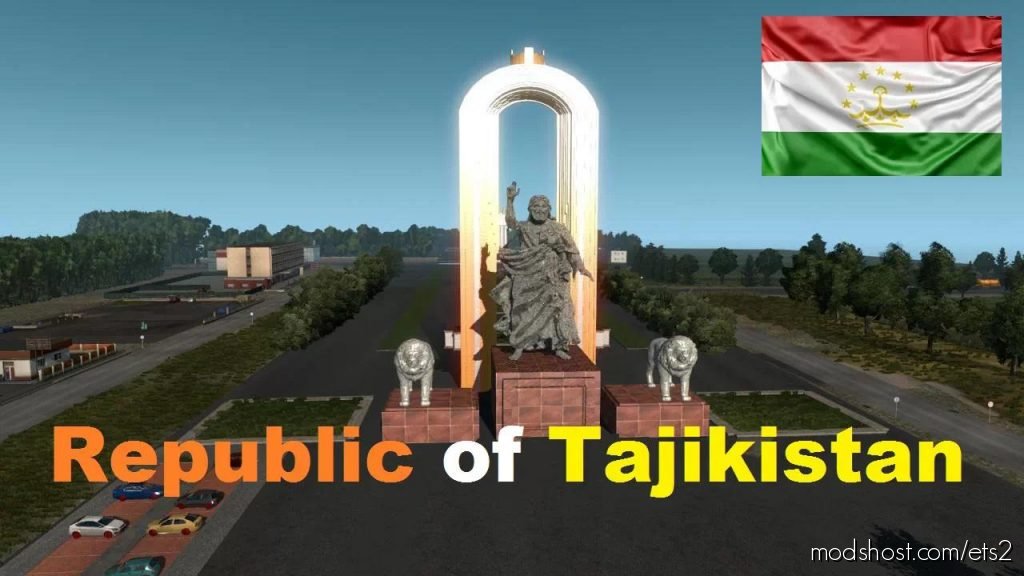 Map Of The Republic Of Tajikistan 1.36.X for Euro Truck Simulator 2