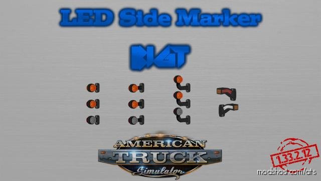 Bigt LED Side Marker V22.11.19 [1.36.X] for American Truck Simulator