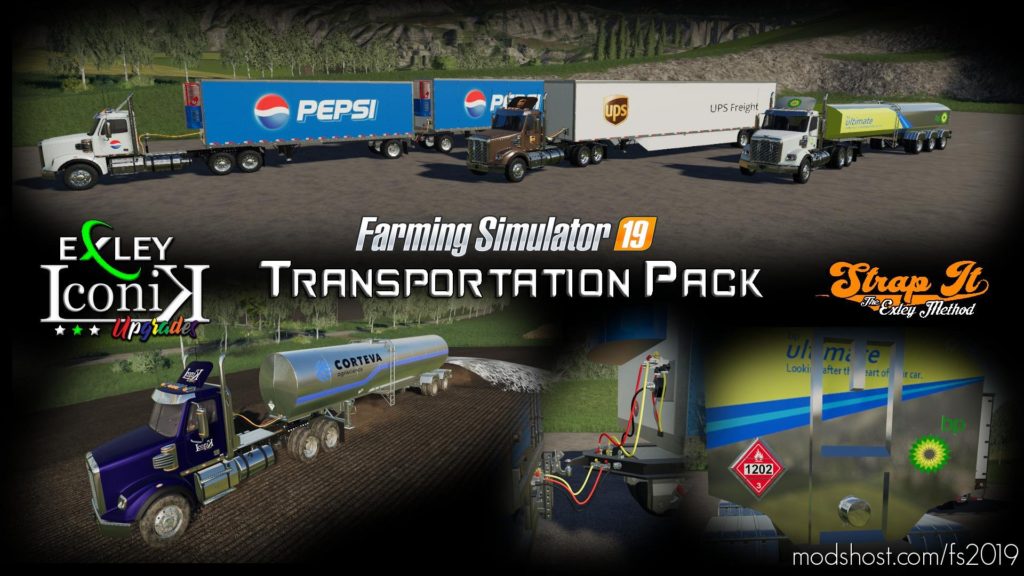 Transportation Pack for Farming Simulator 2019
