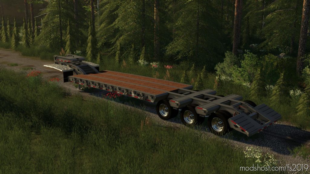 Lode King 50 Ton Lowbed for Farming Simulator 2019