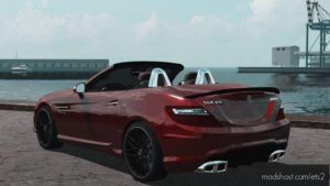 ETS2 Car Mod: Mercedes Benz SLK 55 AMG 1.36.X (Featured)