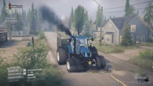 MudRunner Tractor Mod: New Holland T6160 (Image #2)