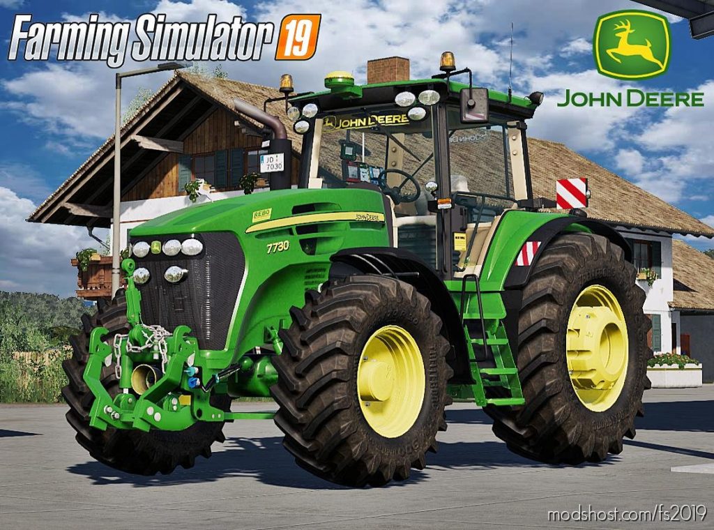 John Deere 7030 Series V3.0 for Farming Simulator 2019
