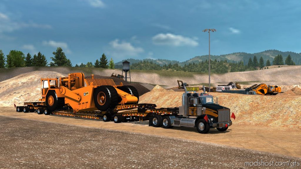 Rackley 9 Axle (W/ Steerable Option) 1.35+ for American Truck Simulator