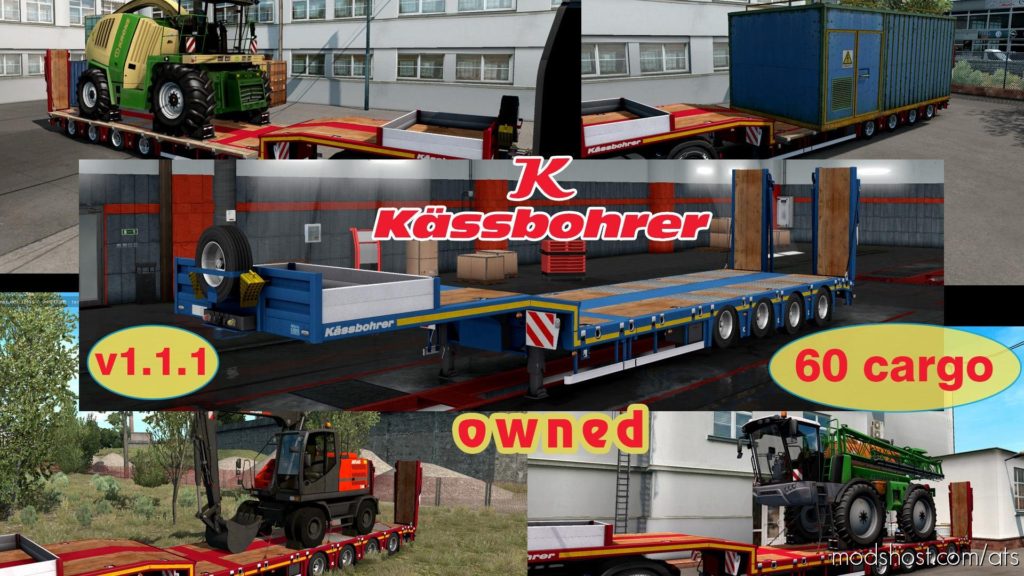 Addon V2.0 For Kassbohrer Lb4E Owned (Aio + Military) V1.1.1 for American Truck Simulator