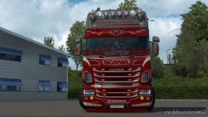 ETS2 Mod: Super Silver Star Skin For Scania Rjl (Image #2)