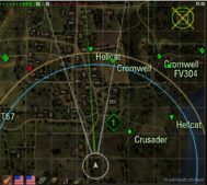 WoT Mod: Hawg’s Old Arty Minimap Aim: Xvm Only 1.7.0.0 (Image #3)