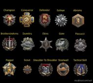 WoT Icon Mod: Hawg’s Achievement Medals 6TH Sense 1.7.0.0 (Image #2)