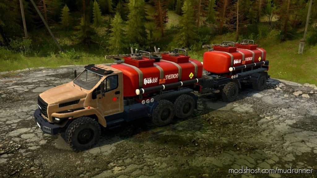 Ural Next Pack for MudRunner