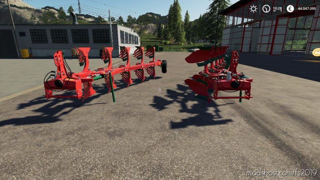 Crazy Plow (Agromasz Poh5) V1.2 for Farming Simulator 2019