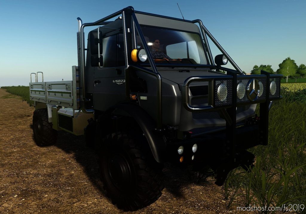 Mercedes-Benz Unimog U5023 V1.0.0.1 for Farming Simulator 2019