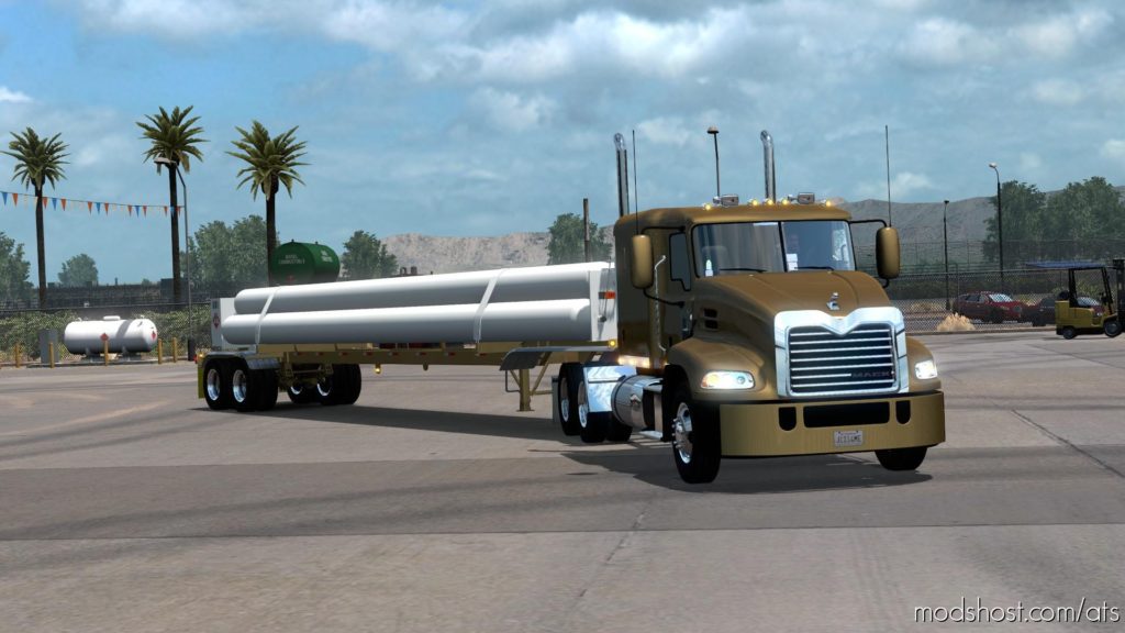 CNG Tube Trailer 7 Tubes ISO 48FT [1.36.X] for American Truck Simulator