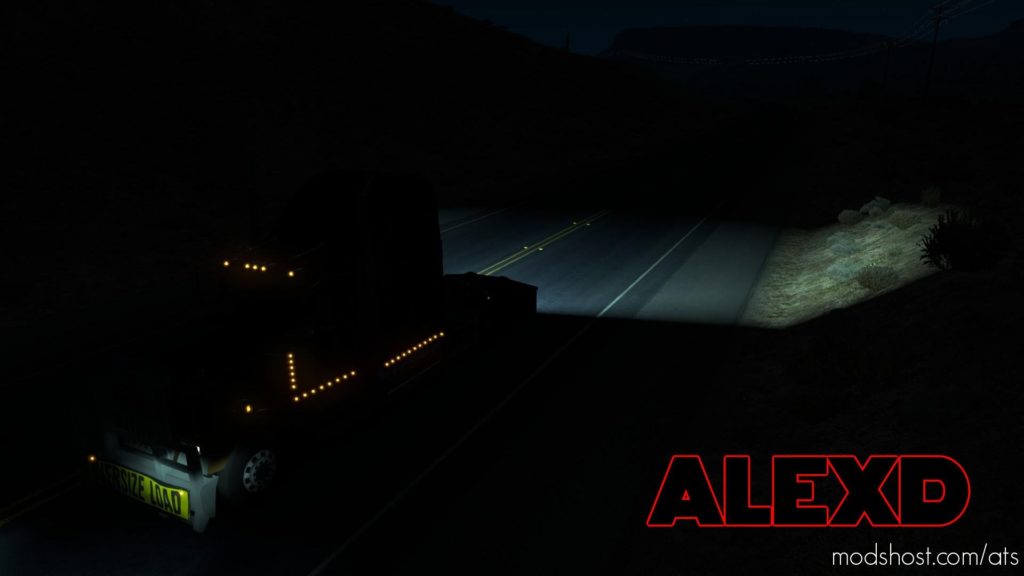 Alexd 5500K Reverse Light V1.1 for American Truck Simulator
