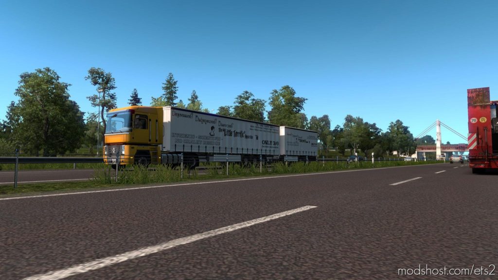 ETS2 Mod: Multiple Trailers In Traffic Ets2 V5.0 (Featured)