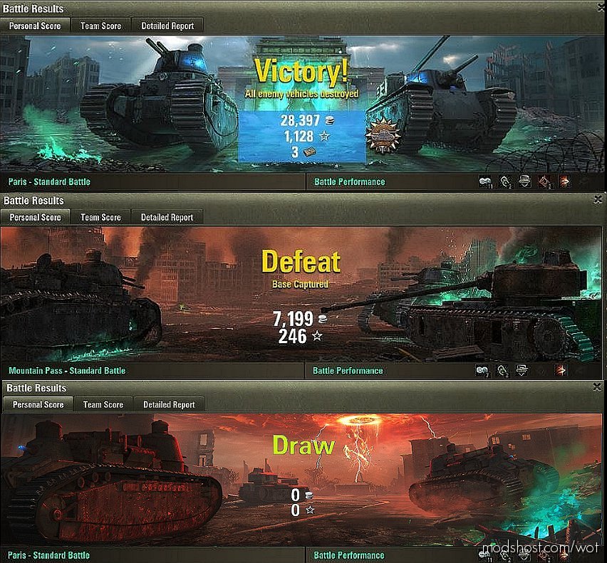 Leviathan Battle Results [1.7.0.0] for World of Tanks