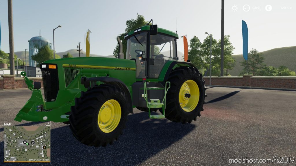 John Deere 8000 Series V3.0 for Farming Simulator 2019