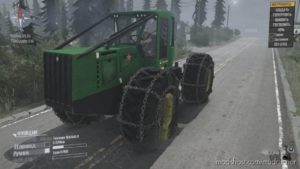 MudRunner Tractor Mod: John Deere Skidder V1.1 (Image #2)