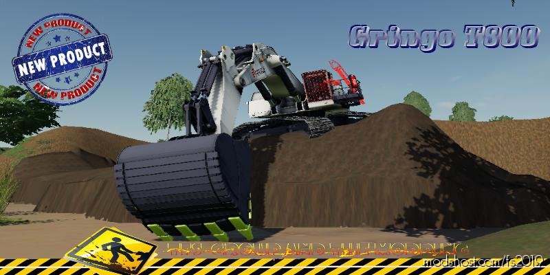 Liebherr 9150 Xl Tracks Eiffage V1.5 for Farming Simulator 2019
