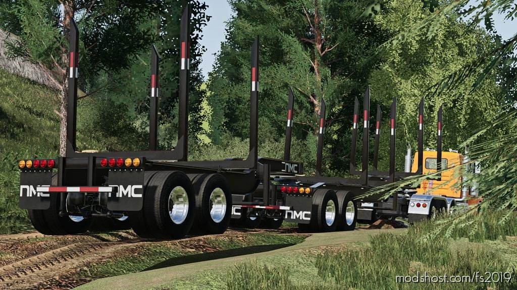 Nmc Us Log Trailers for Farming Simulator 2019