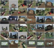 Placeable Objects Mods Pack V1.1 for Farming Simulator 2019