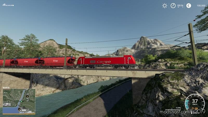 Locomotive01 V2.0 for Farming Simulator 2019