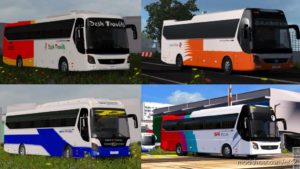 ETS2 Bus Mod: Hyundai Universe Express Noble 1.36.X (Image #4)