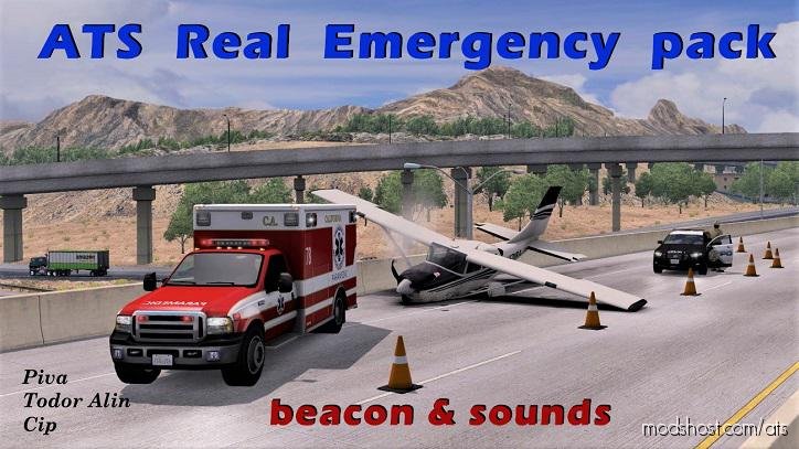 ATS Real AI Emergency Pack for American Truck Simulator