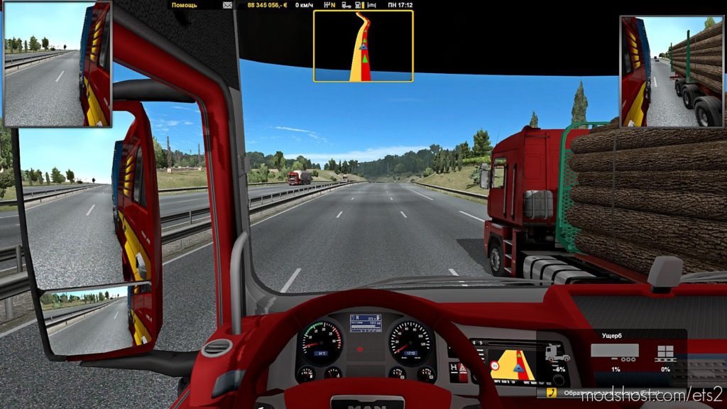 Route Advisor 1.36.X for Euro Truck Simulator 2