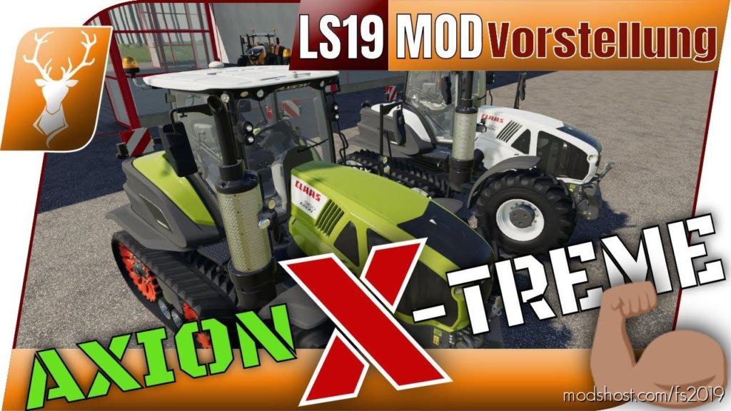Claas Axion Terra Trac X-Treme Edition V1.0.0.1 for Farming Simulator 2019
