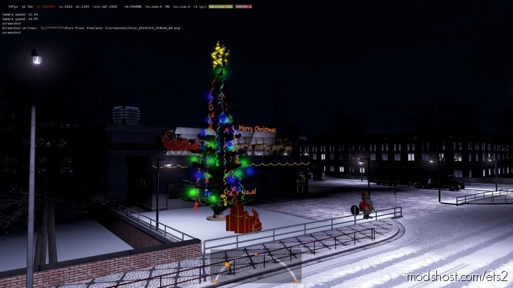 Truck Service Christmas Edition for Euro Truck Simulator 2