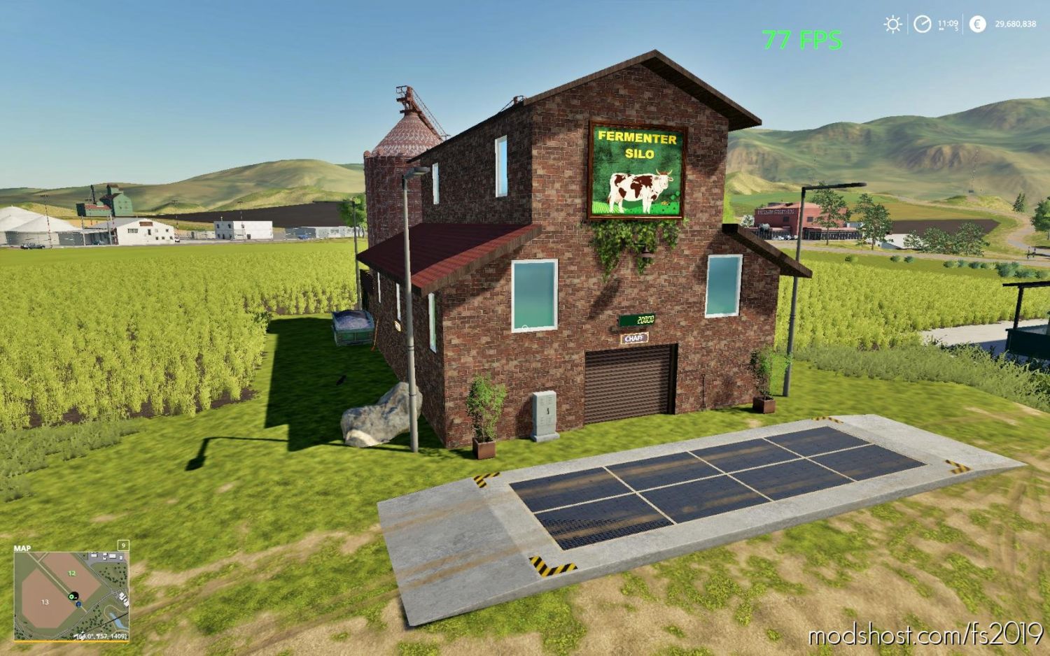 Fermenter Silo for Farming Simulator 2019