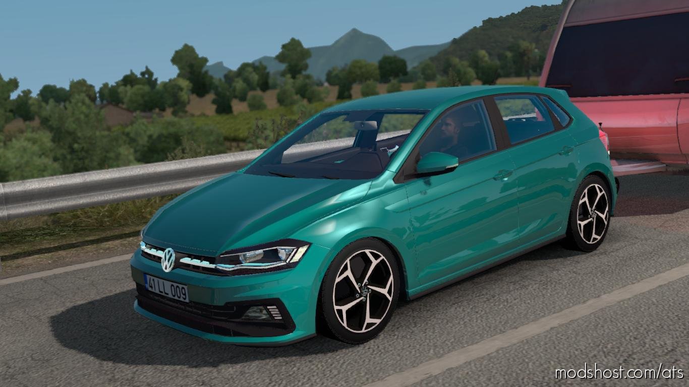 ATS Car Mod: Volkswagen Polo 2018 V1.2 1.35 & Up (Featured)