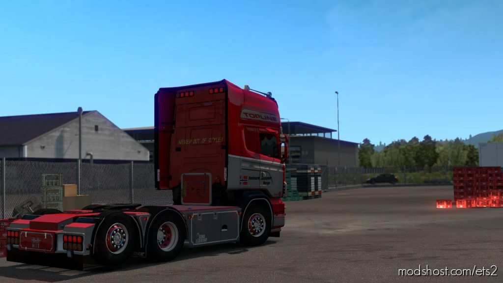 Scania Rjl 4 Series Hedmark Transport Skin for Euro Truck Simulator 2