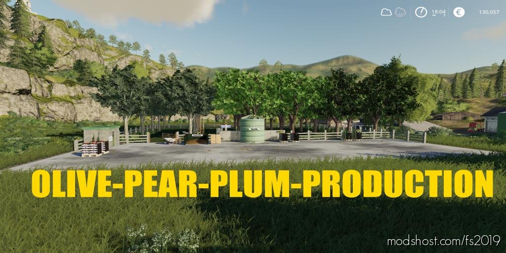Olive Production for Farming Simulator 2019