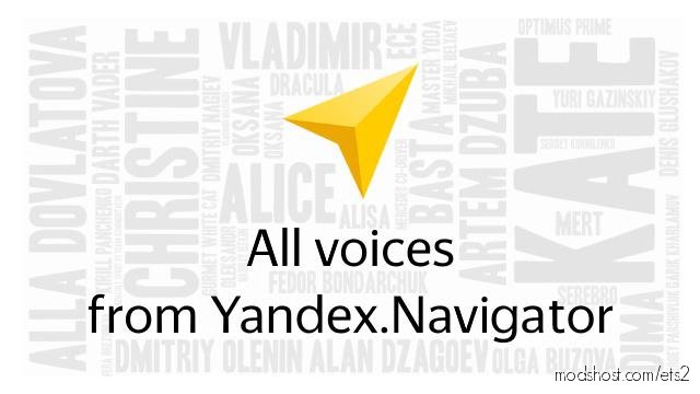 Yandex.navigator – All Voices for Euro Truck Simulator 2