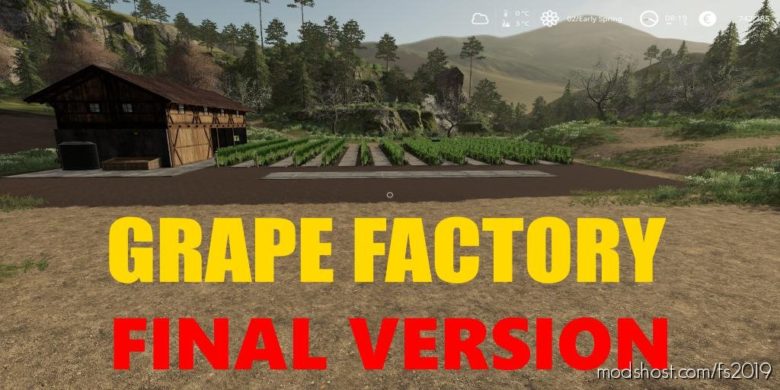 Grape Production Final Extended for Farming Simulator 2019