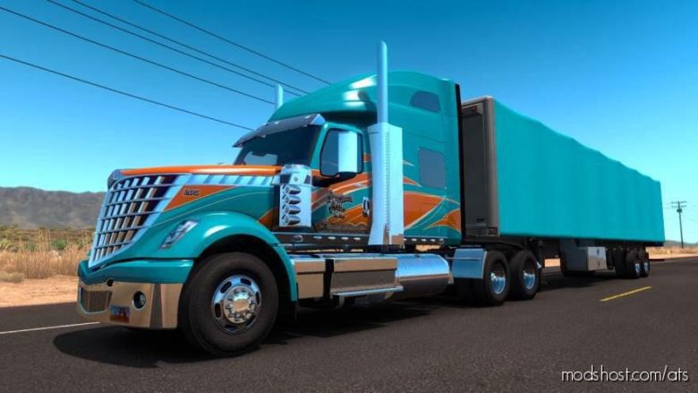 International Lonestar Soutern Pride Skin for American Truck Simulator