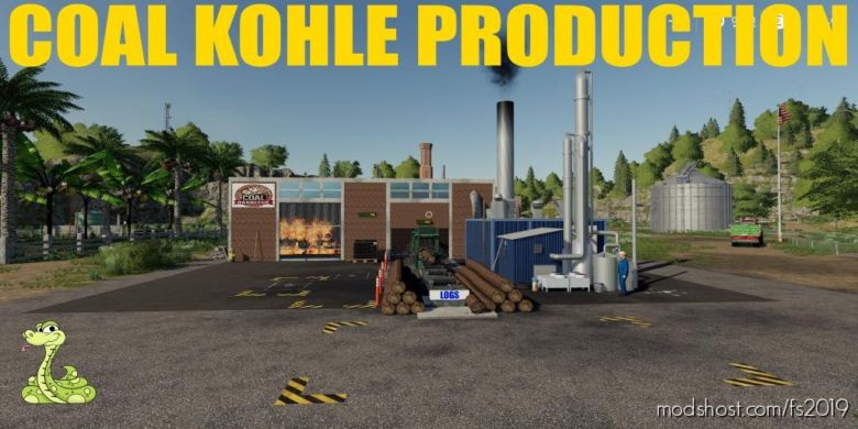 Coal Kohle Production for Farming Simulator 2019