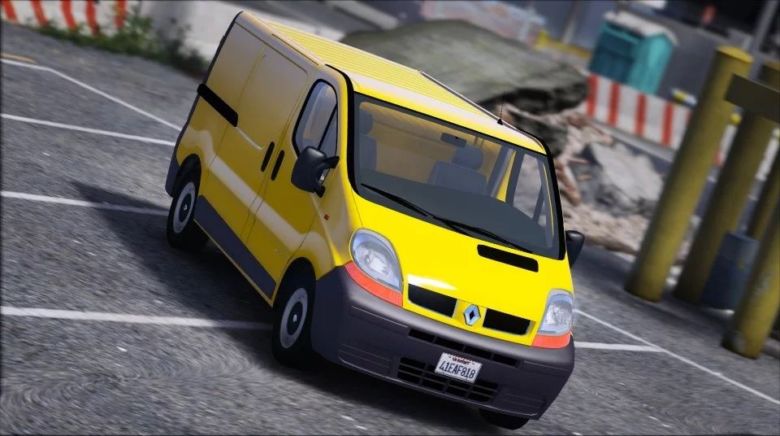 Renault Trafic II.1 Fourgon [Add-On | Extras] for Grand Theft Auto V