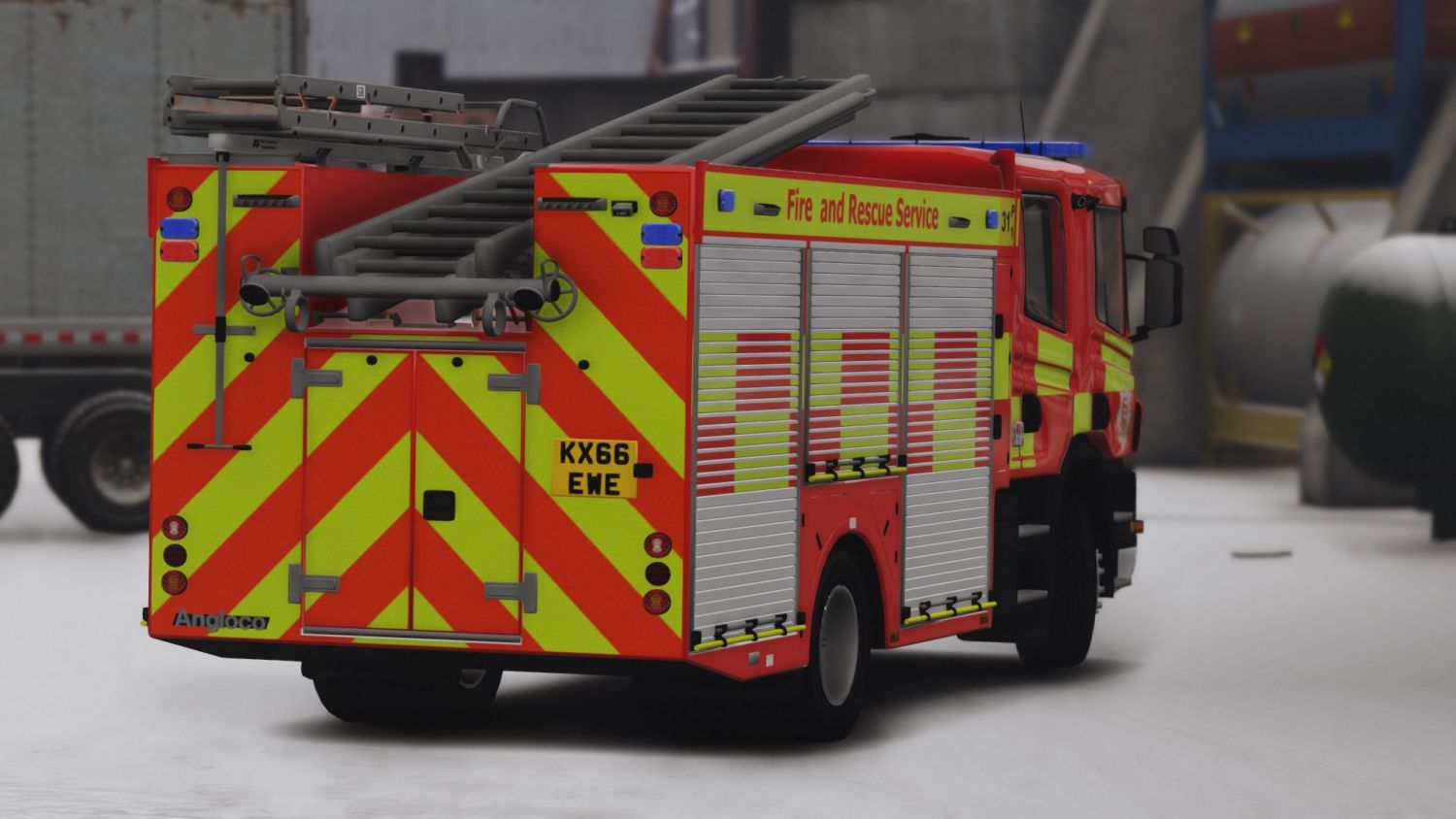 2015 Scania P280 Essex Fire And Rescue Appliance Gta 5 Vehicle Mod